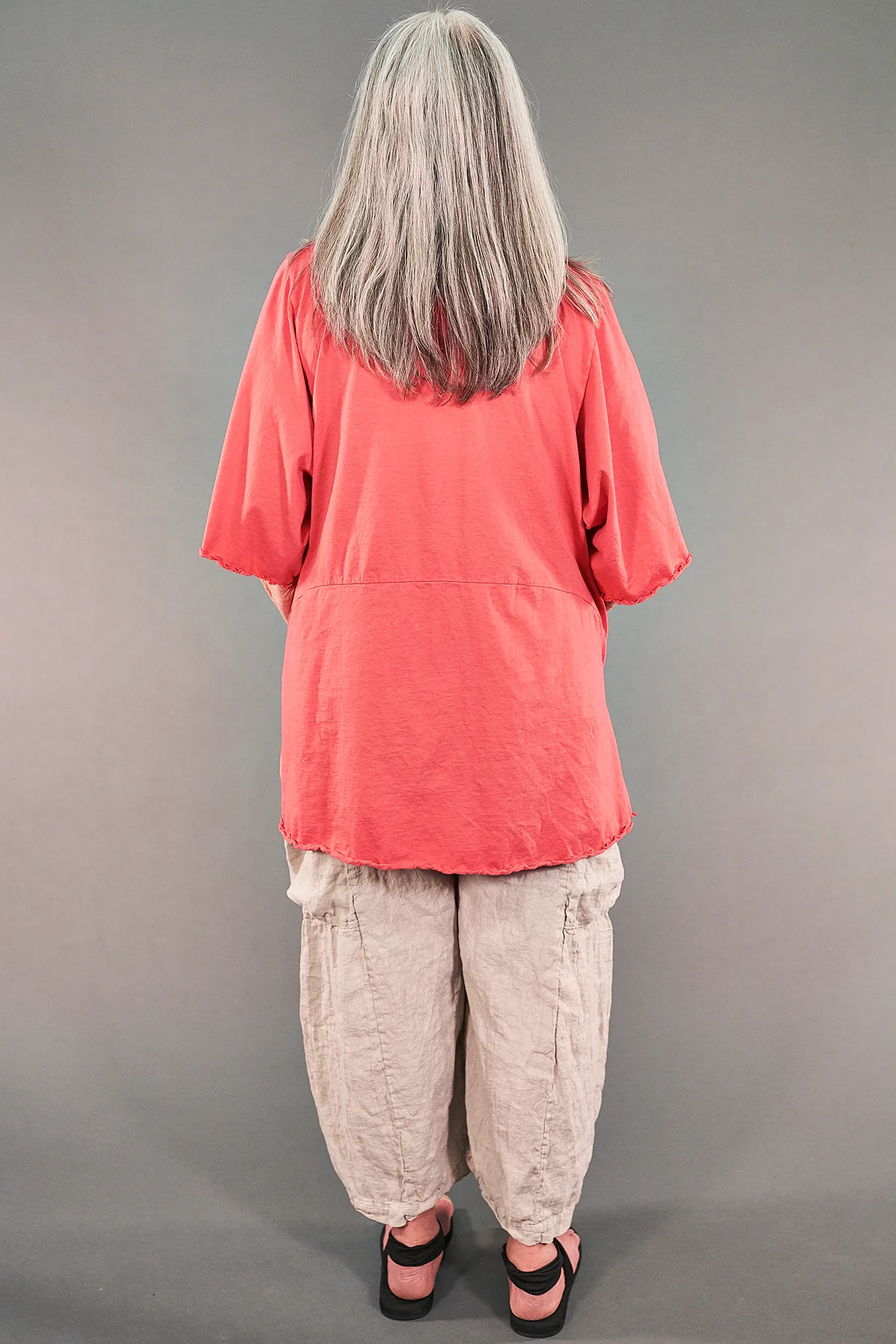 2187-2   Be Here Now Tunic Coral -U