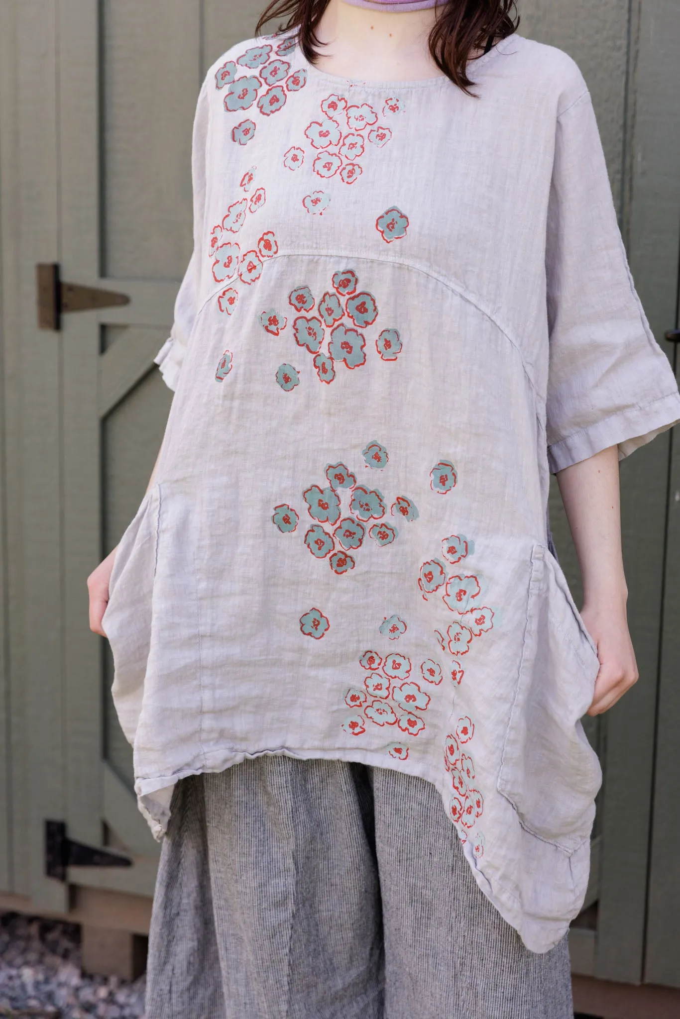 2270 Linen Urchin Tunic Clouds-P