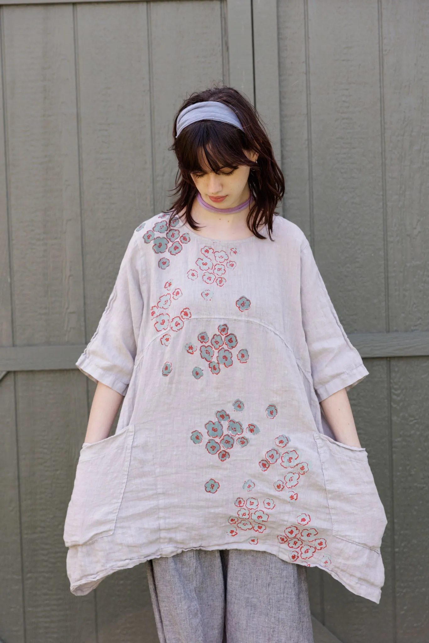 2270 Linen Urchin Tunic Clouds-P