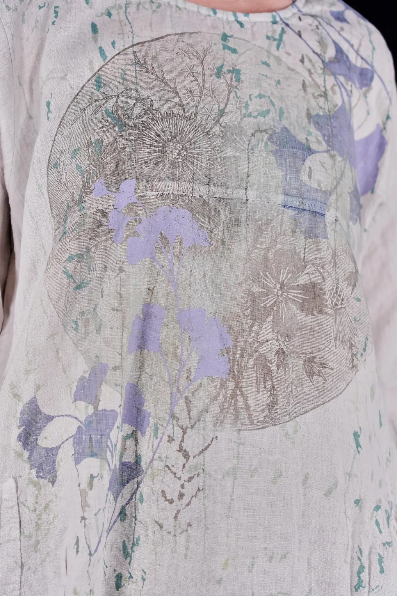 2270 Linen Urchin Tunic Pearl Smoke-P