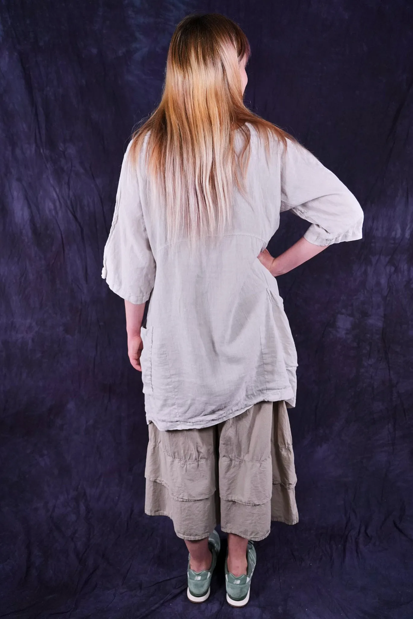 2270 Linen Urchin Tunic Pearl Smoke-P