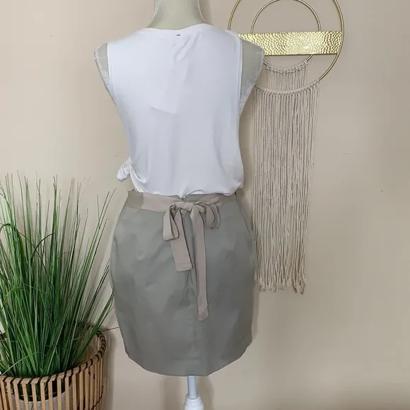 3.1 phillip lim • pleated mini skirt with tie belt