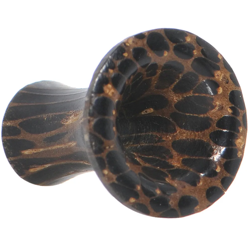 4 Gauge Organic Palm Wood Trumpet Tunnel