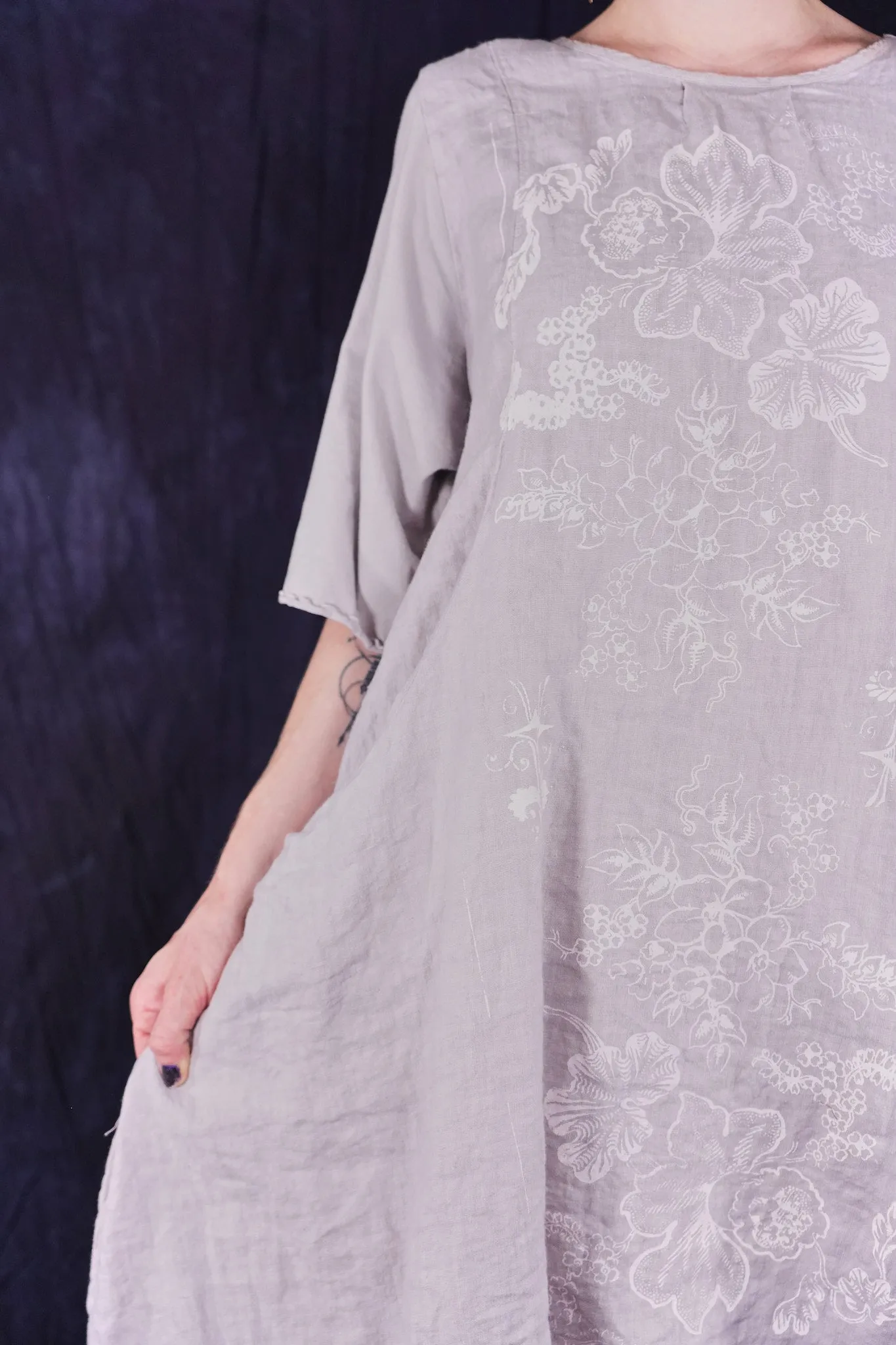 7256 Frenchtown Studio Dress Rice Paper-P