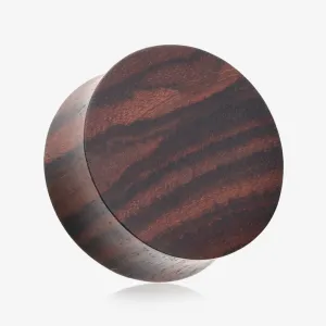 A Pair of Rosewood Double Flared Plug