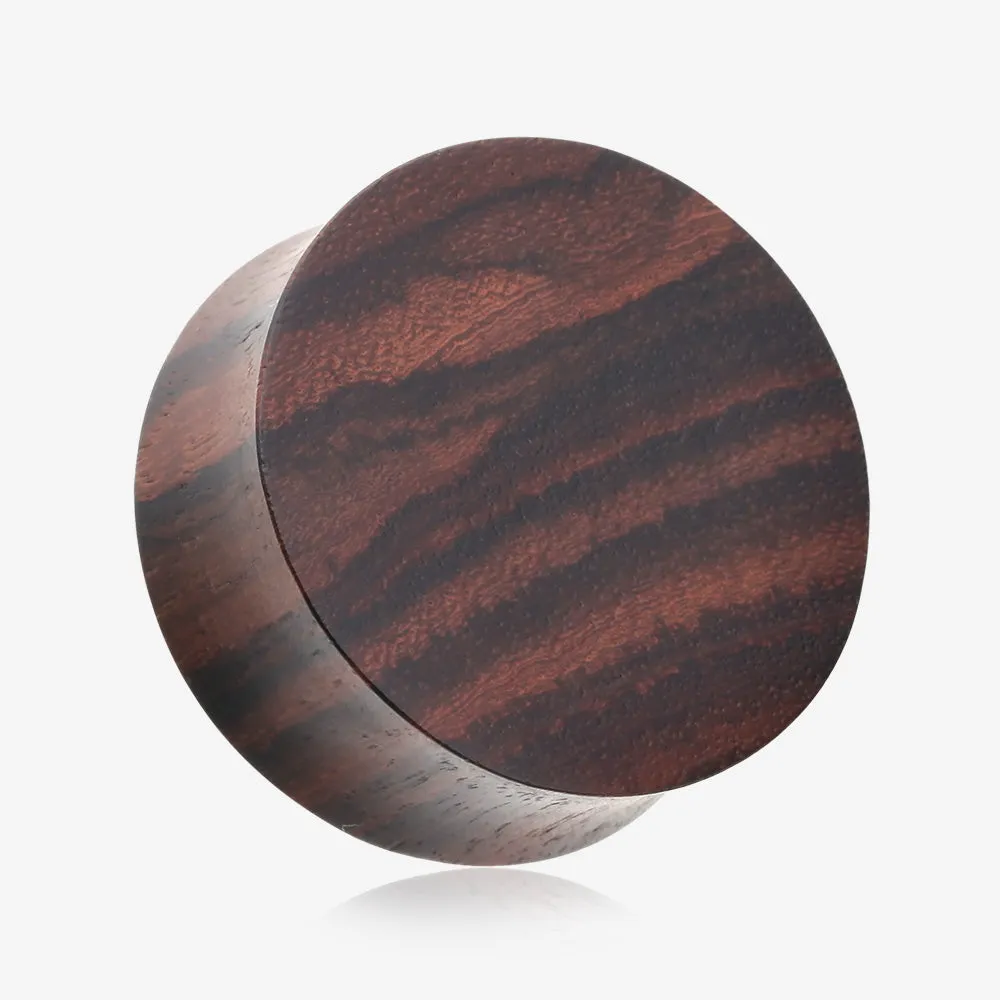 A Pair of Rosewood Double Flared Plug