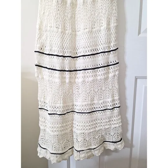 Abercrombie and fitch Crochet-Style Maxi Dress L $130