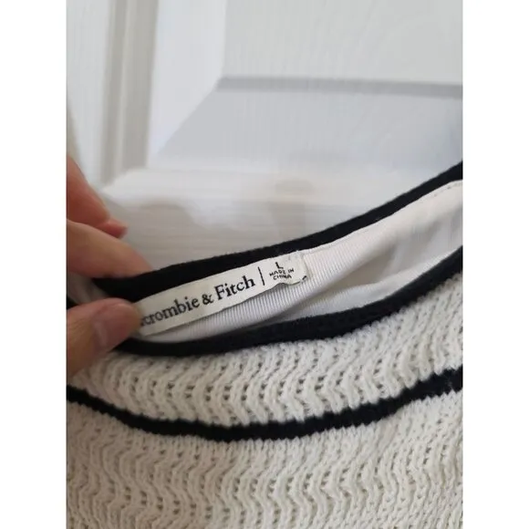 Abercrombie and fitch Crochet-Style Maxi Dress L $130
