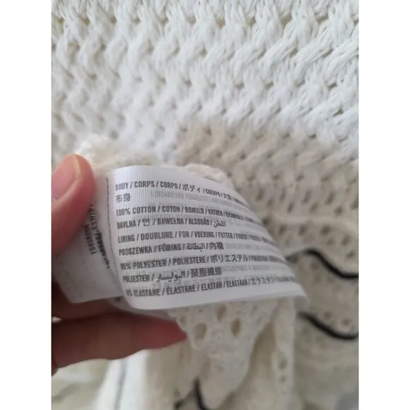 Abercrombie and fitch Crochet-Style Maxi Dress L $130