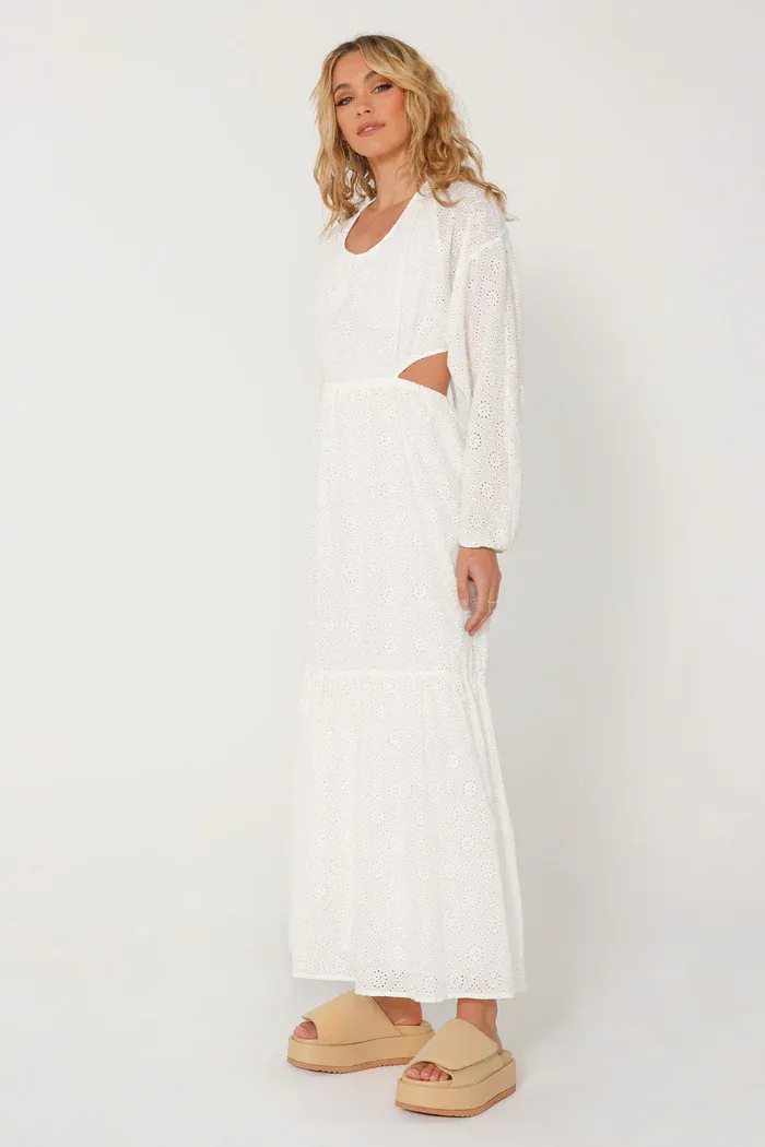 ADDILYN MAXI DRESS - WHITE
