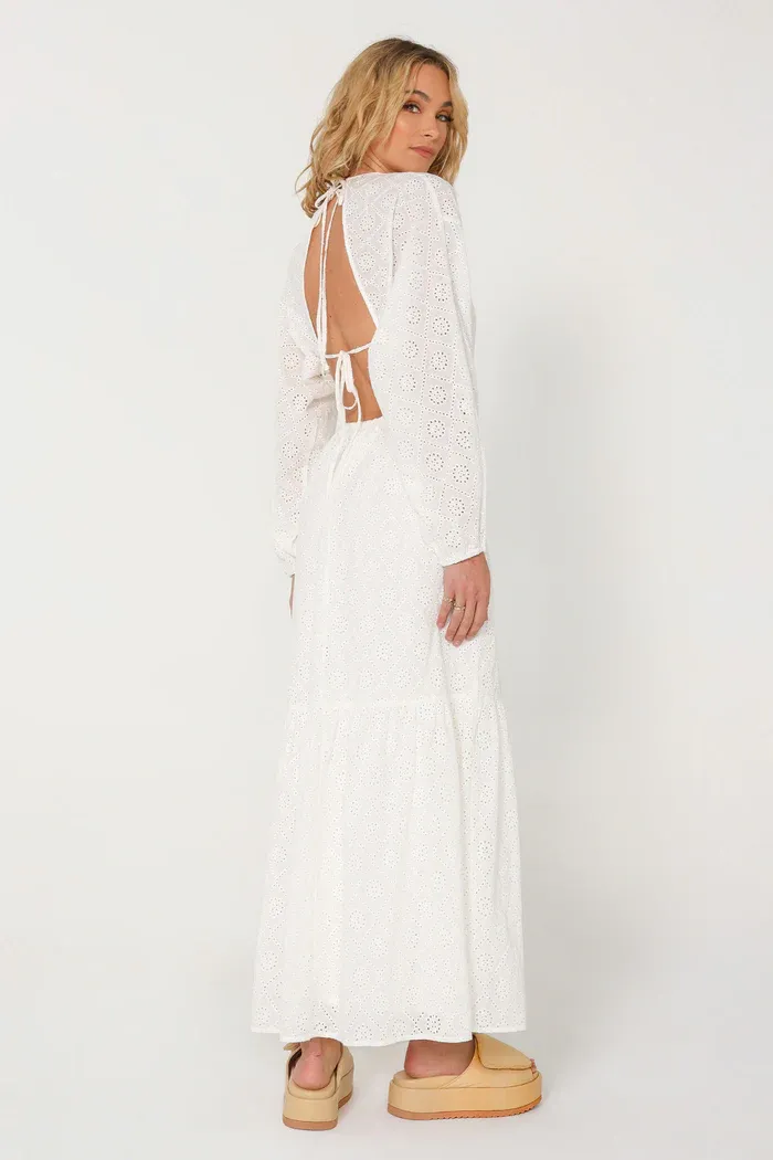 ADDILYN MAXI DRESS - WHITE