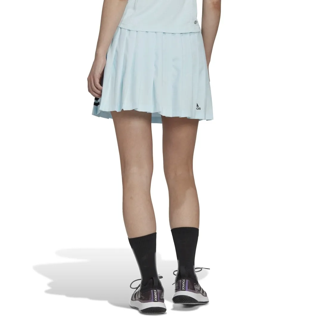adidas Women's Club Pleated Skirt (Blue)