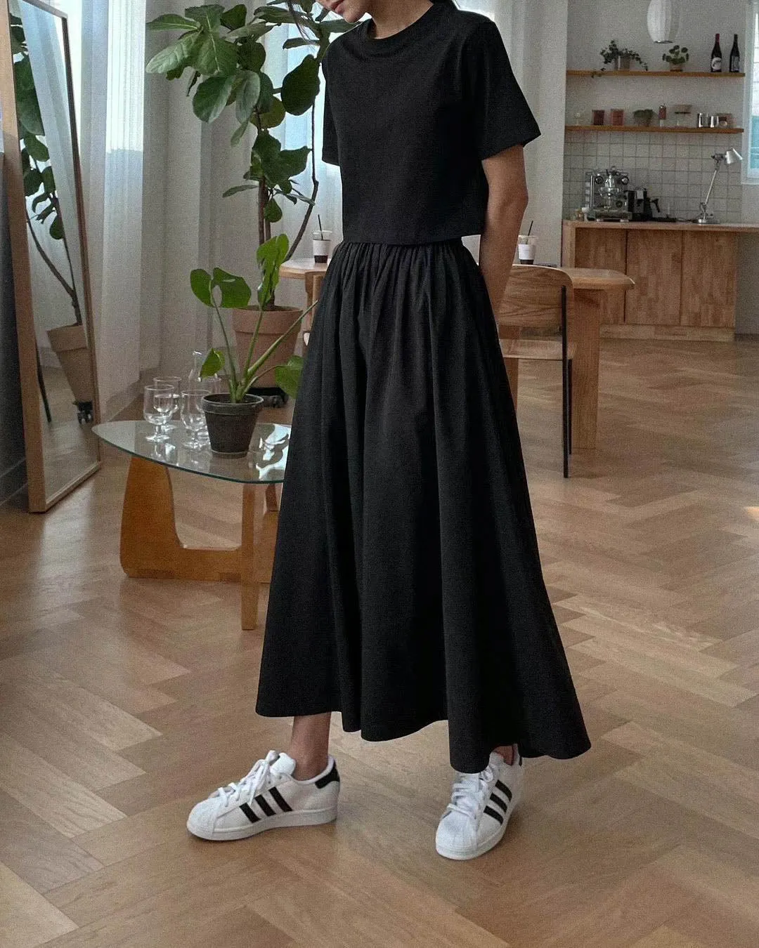ADJANI SKIRT BLACK