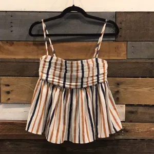 All in Stripes Tank