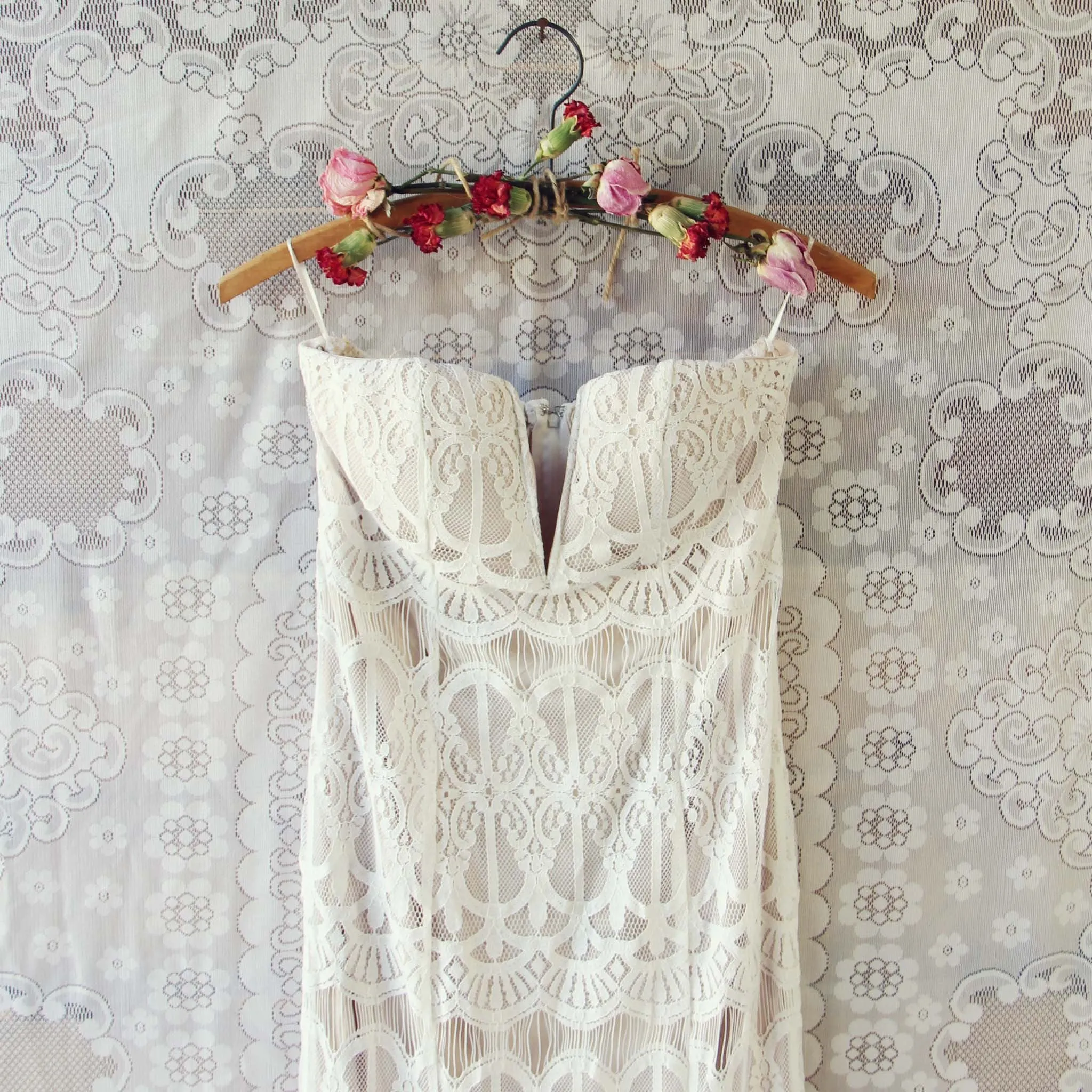 Angelic Lace Maxi Dress