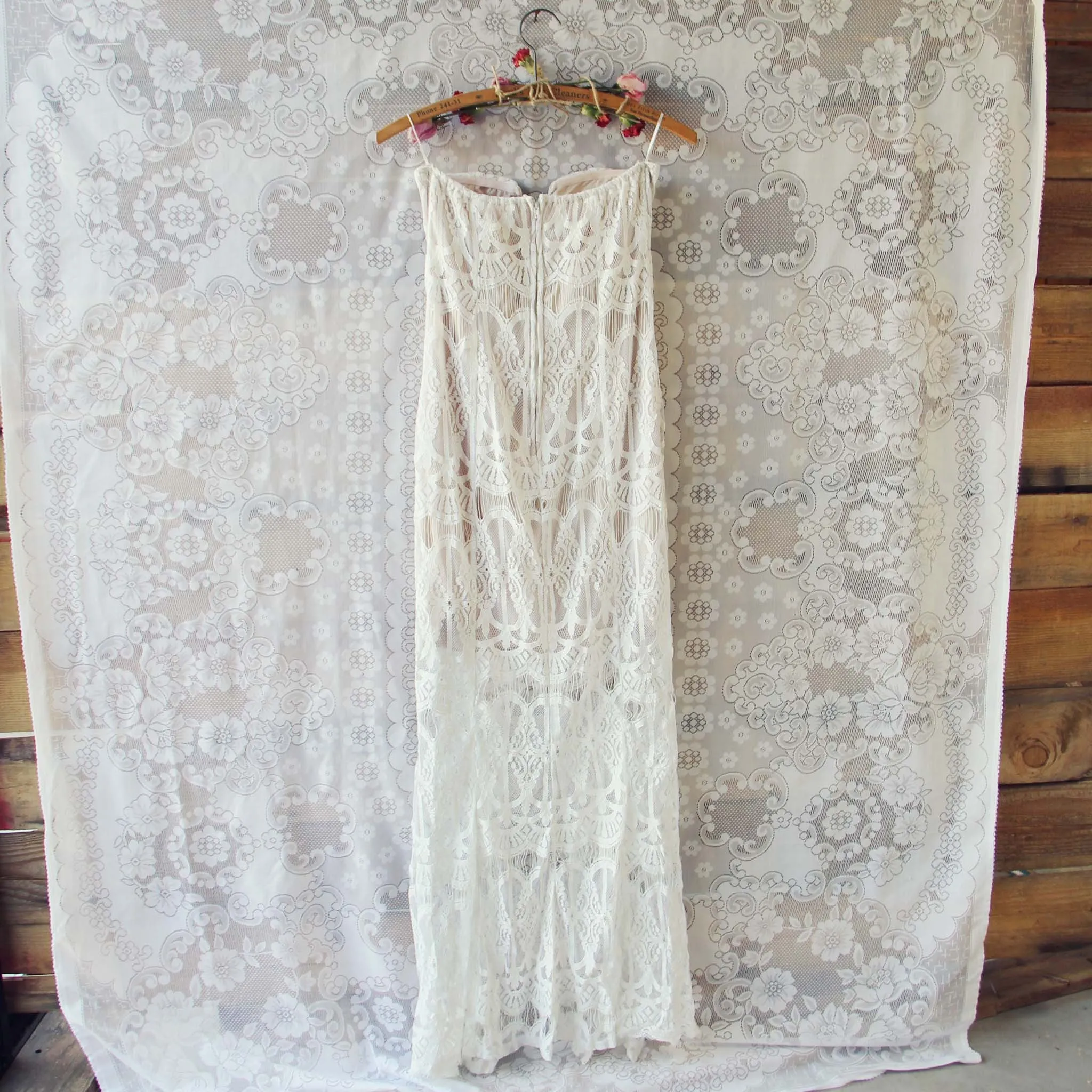 Angelic Lace Maxi Dress