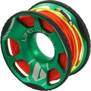 Apeks Lifeline Spool w/ bolt snap - Size: MD/30 M