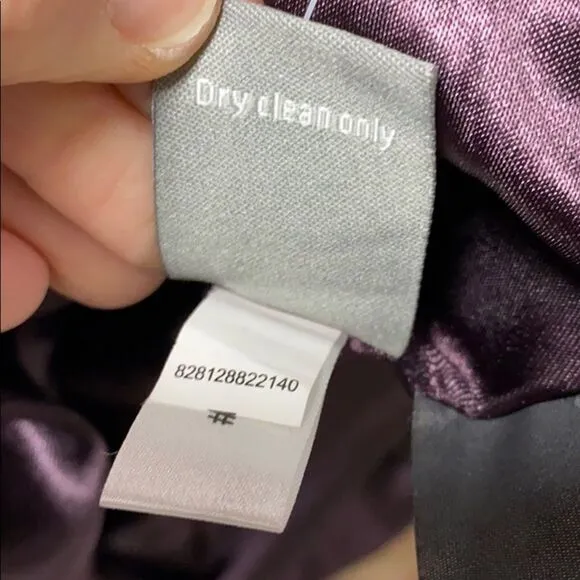 Apt. 9 Black &amp; White Double Breasted Belt Wool Coat
