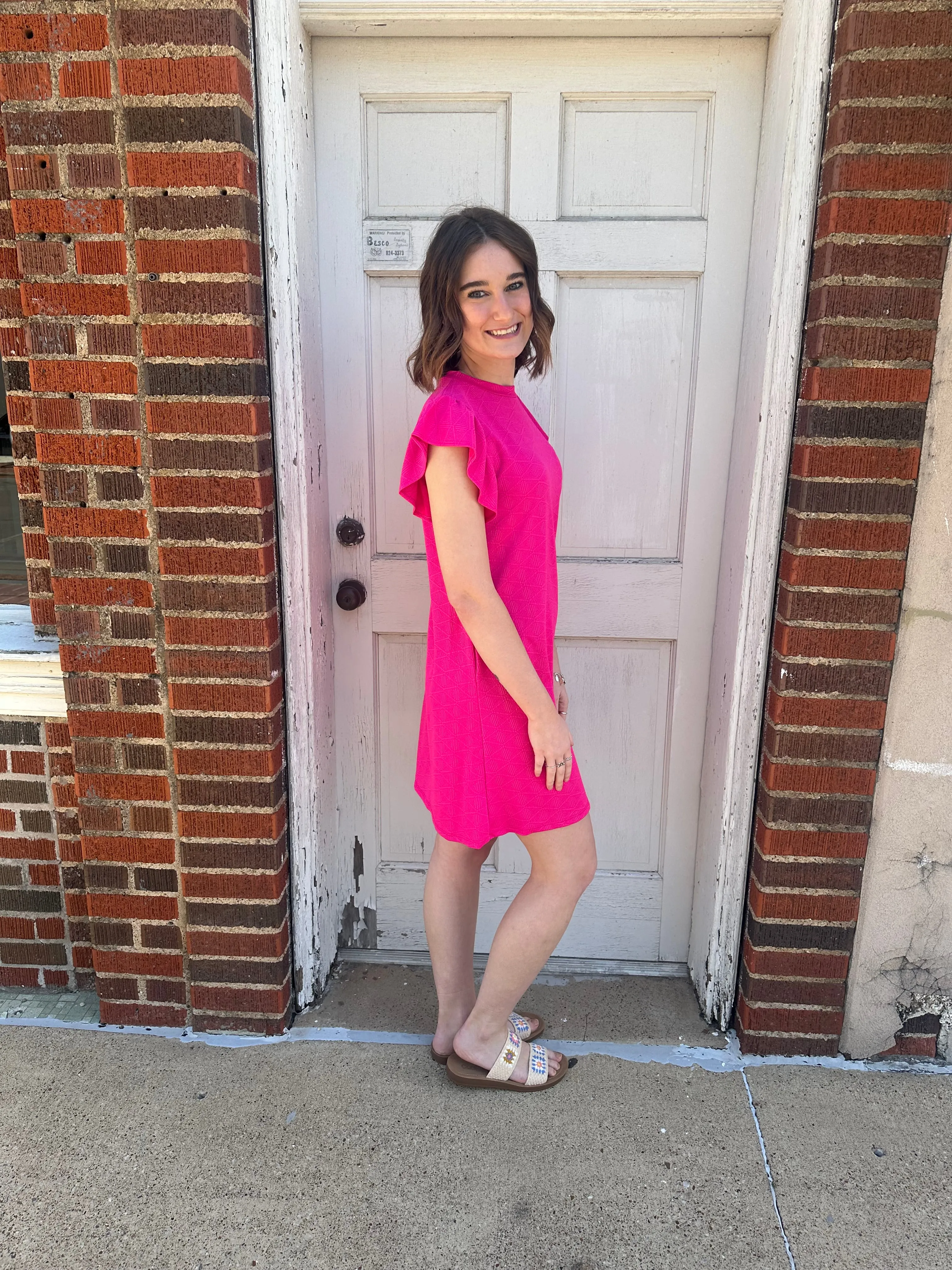 Back for More Dress: Fuchsia