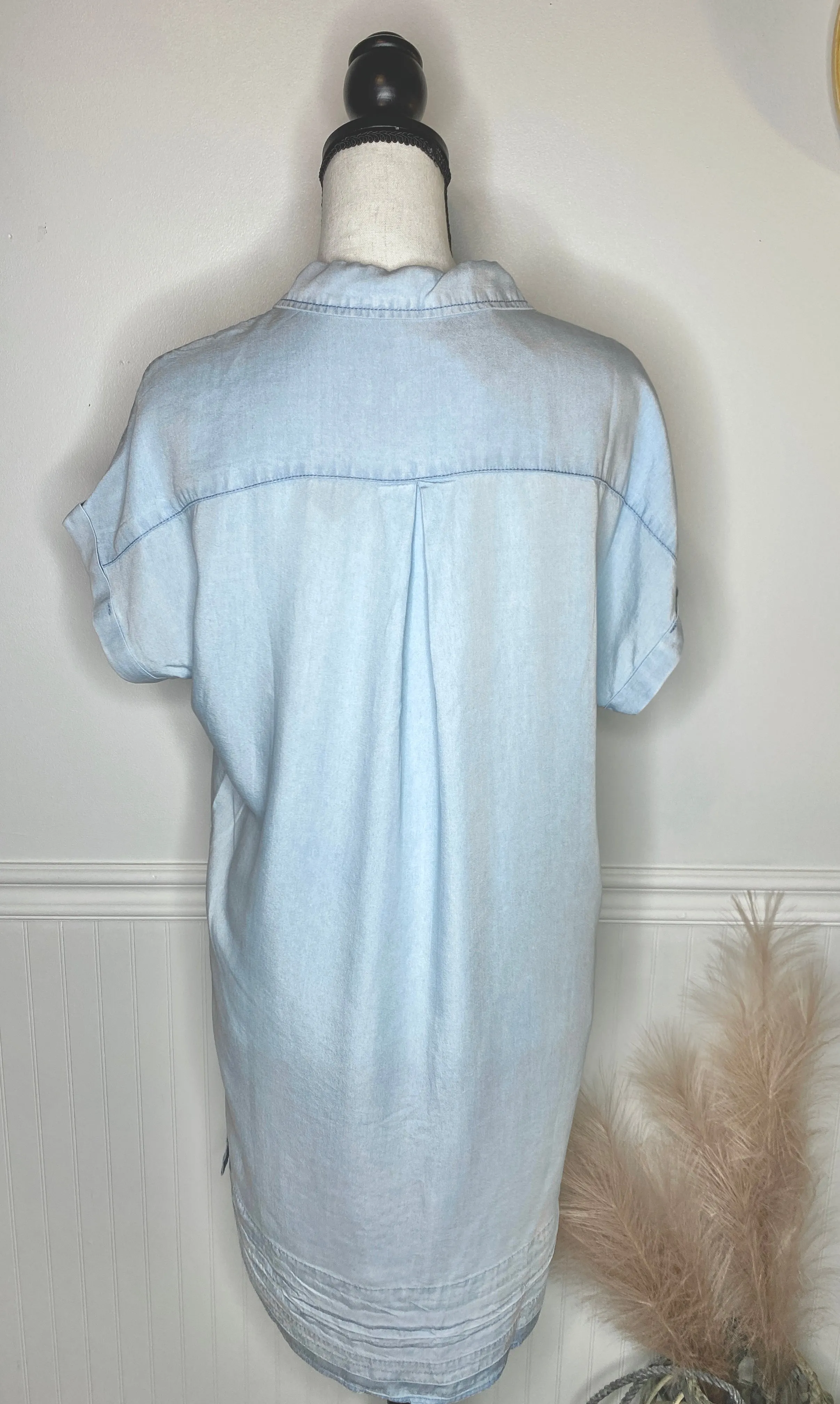 Back To Basics Chambray Dress