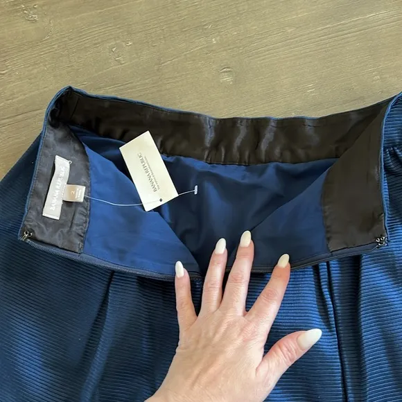 Banana Republic Navy Blue Mini Skirt NWT