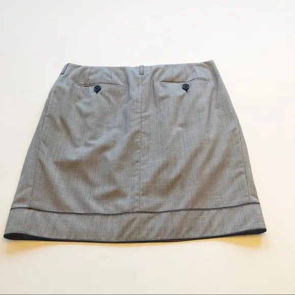 Barbara Bui Houndstooth Check Career Skirt