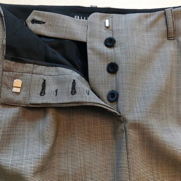 Barbara Bui Houndstooth Check Career Skirt