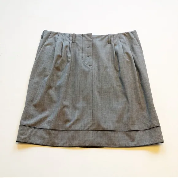 Barbara Bui Houndstooth Check Career Skirt