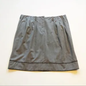 Barbara Bui Houndstooth Check Career Skirt