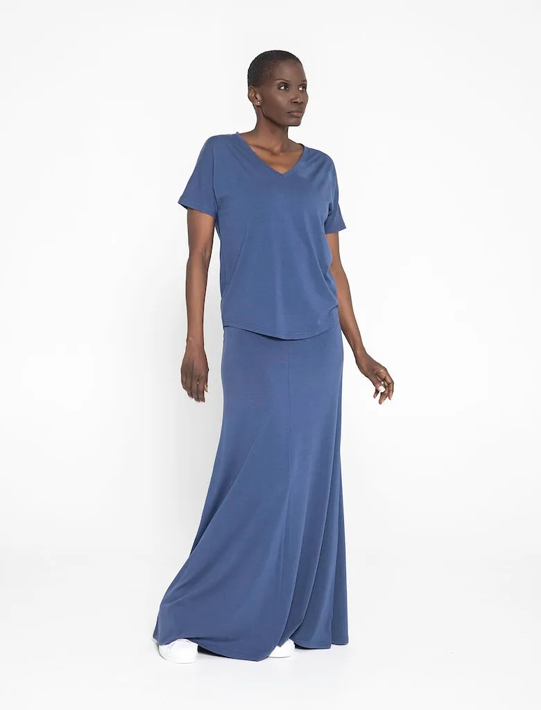 Basic Tee Jersey- Oceana Blue