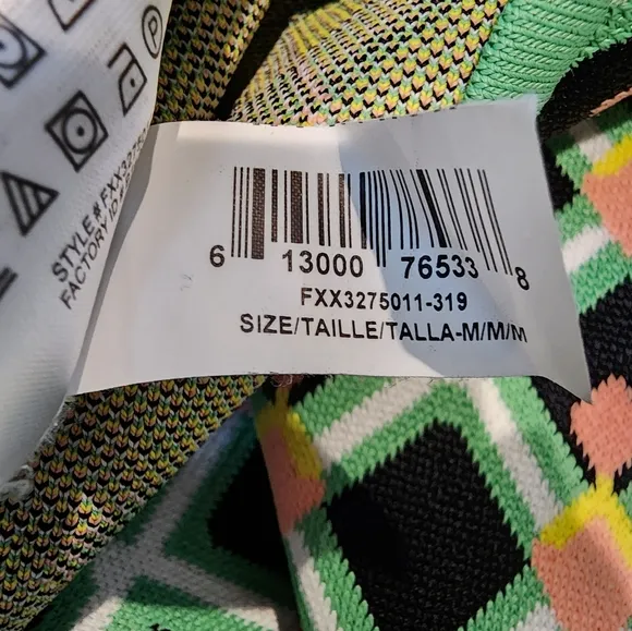 BCBGMAXAZRIA Alex Geo-Print Knit Pencil Skirt Size M