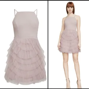 BCBGMAXAZRIA Casandra Pleated Dress