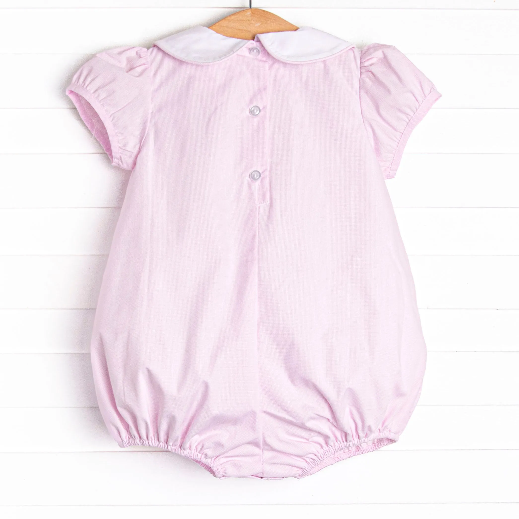 Birthday Wish Embroidered Bubble, Pink