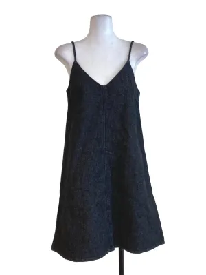 Black Denim Mini Dress