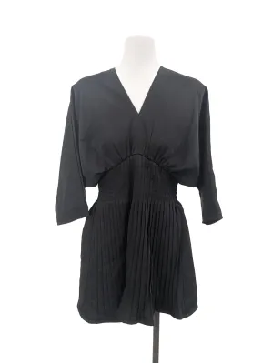 Black Half Sleeve Dress