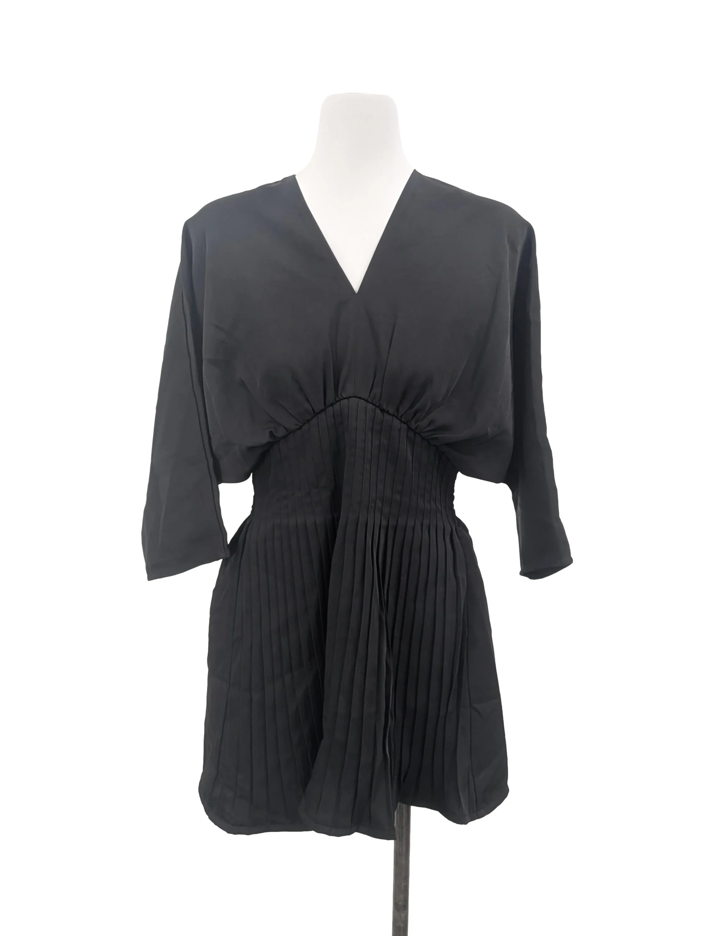 Black Half Sleeve Dress