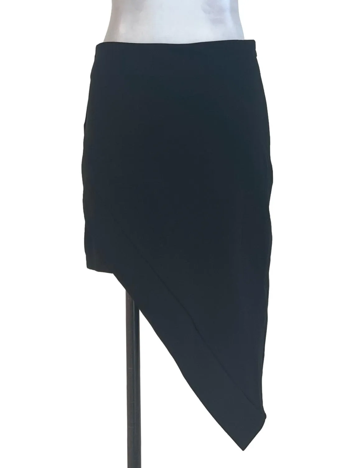 Black Side Parting Skirt