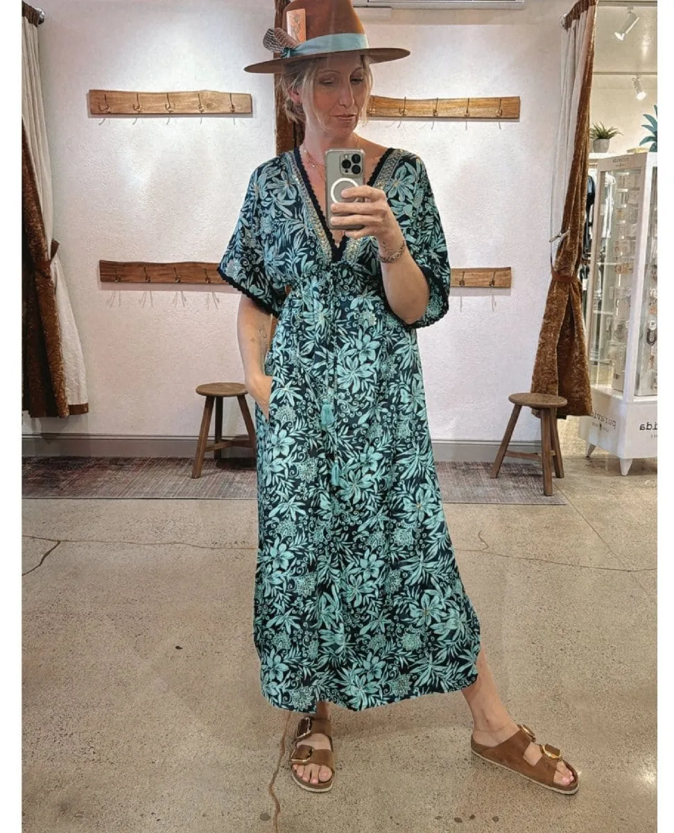 Blue Lagoon Maxi Dress