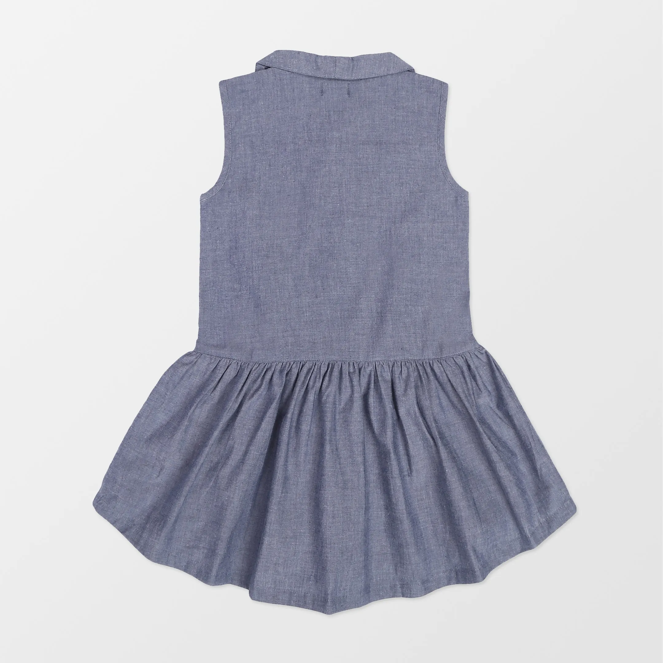 Blue Rainbow Applique Dress