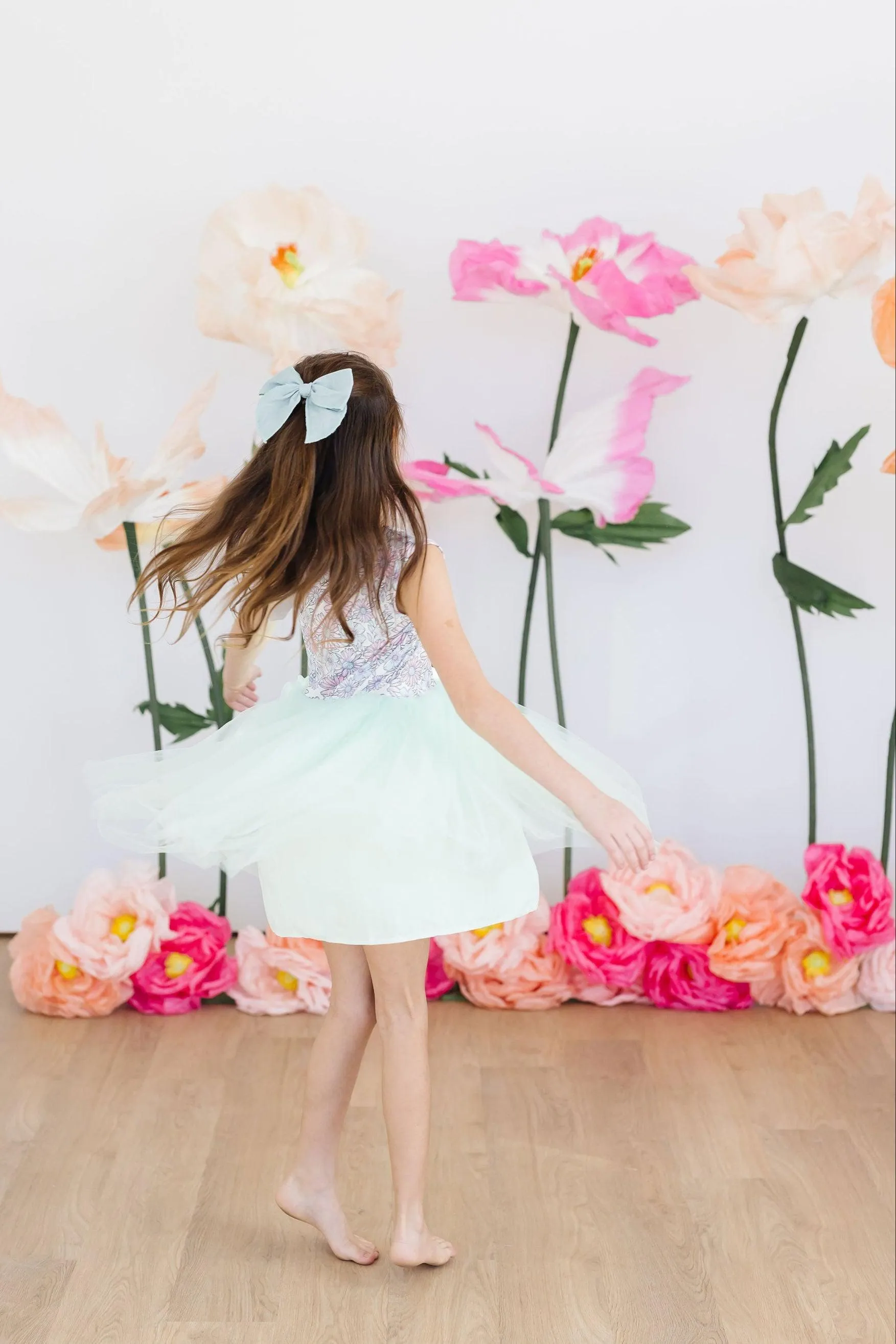 Blush & Bloom Tank Tutu Dress