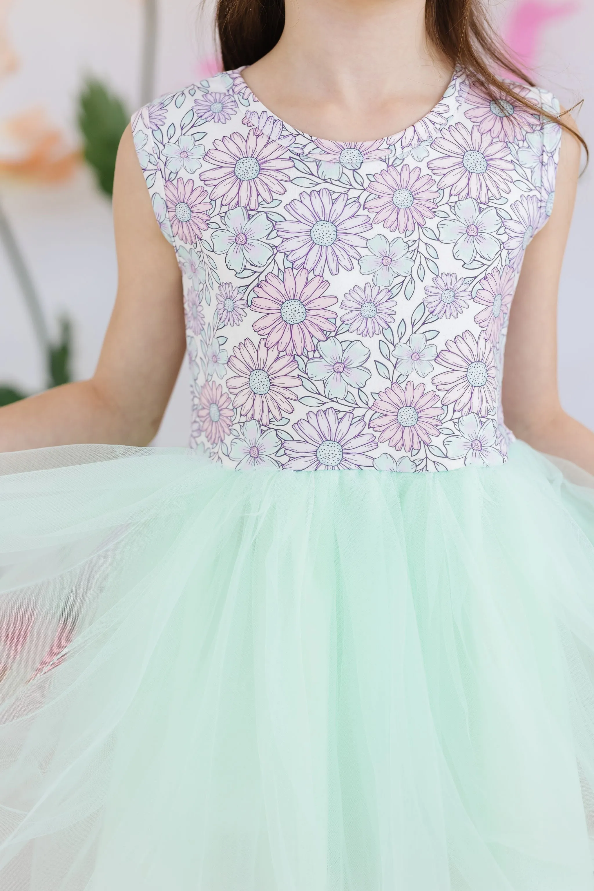 Blush & Bloom Tank Tutu Dress