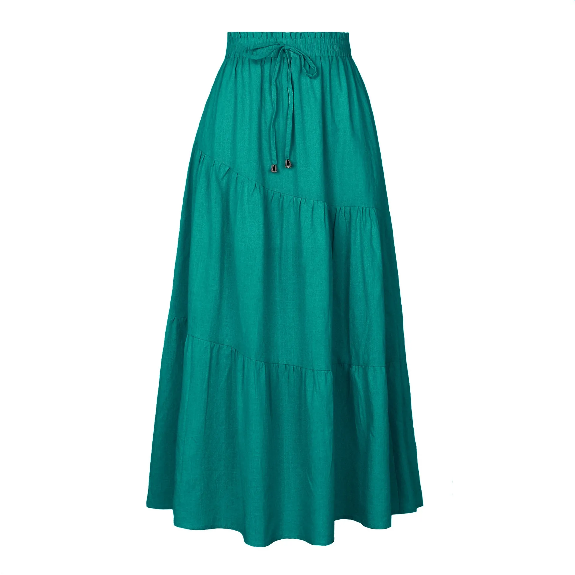 Boho Tiered Maxi Skirt