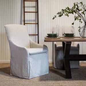 Bramble Arm/Dining Chair - Slipcovered