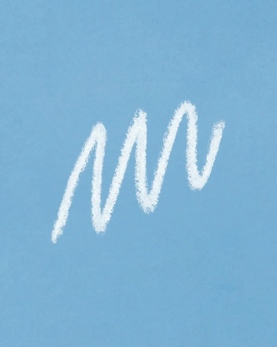 Bright Stripe Eyeliner - White