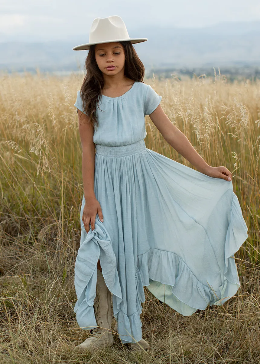 Briley Dress in Sky Blue