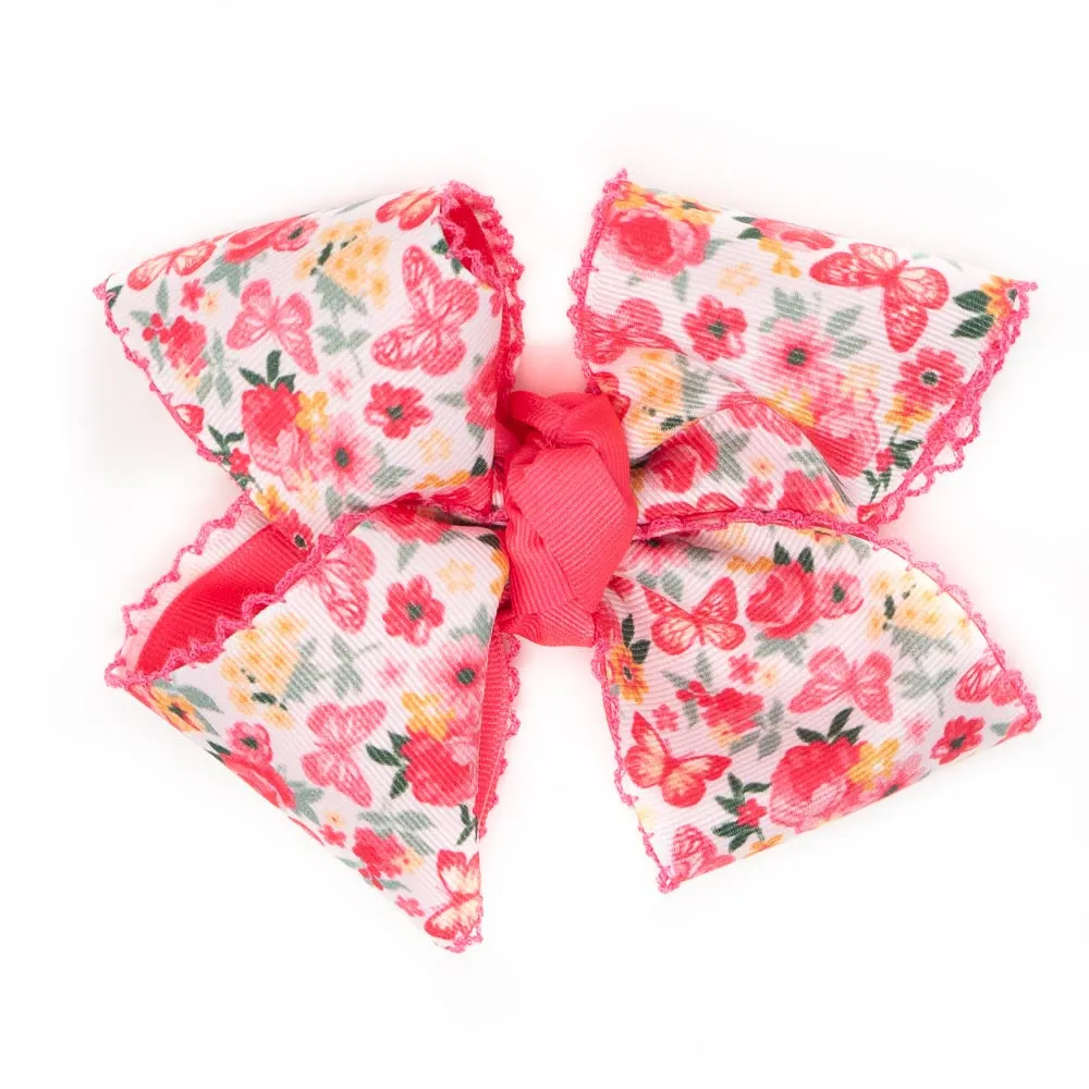 Butterfly Floral Moonstitch