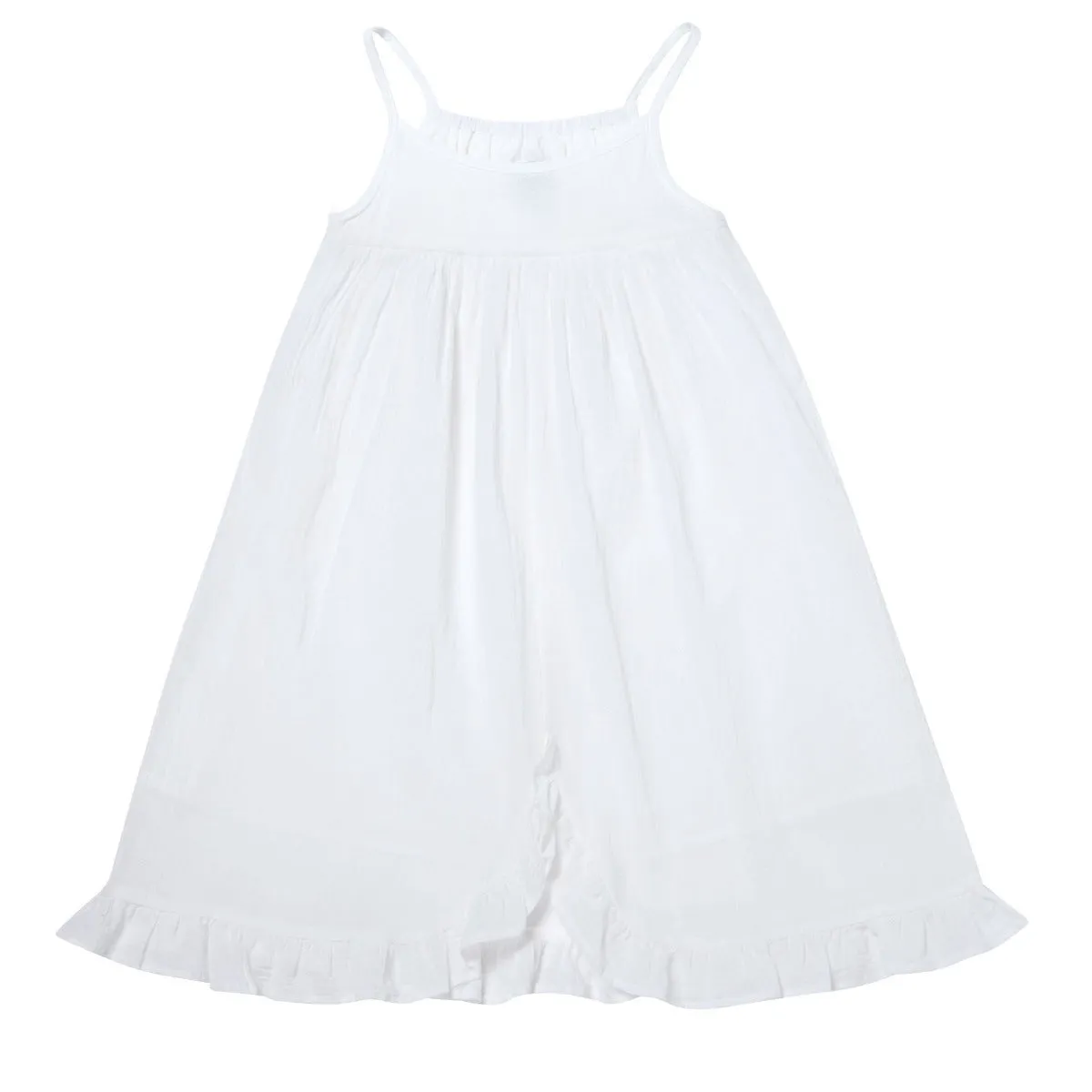 Camille Dress - Daisy White