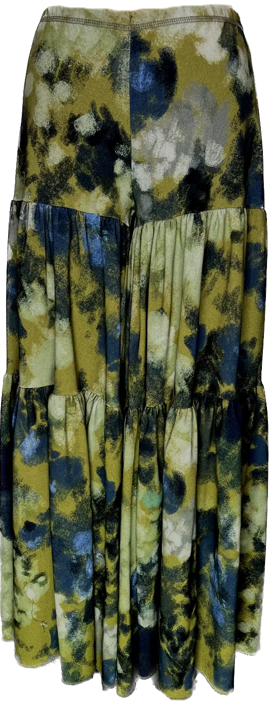 Camouflage Tiered Pants