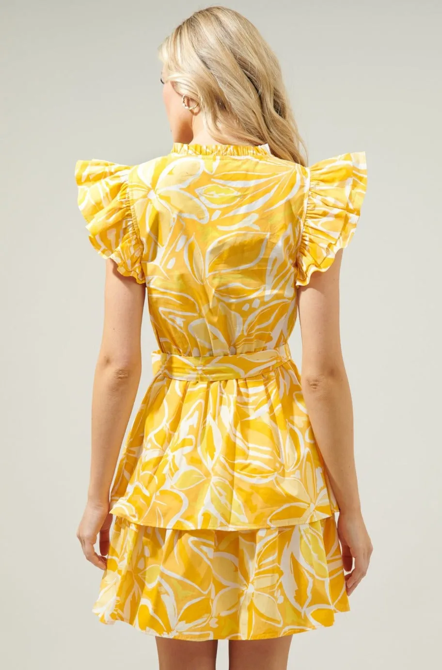 Canary Floral Dress