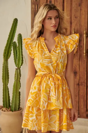 Canary Floral Dress